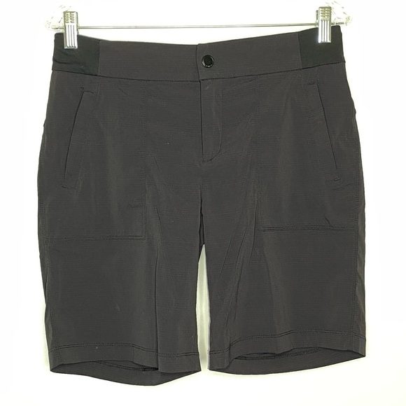 Athleta Black Trekkie Bermuda Shorts - Picture 7 of 14